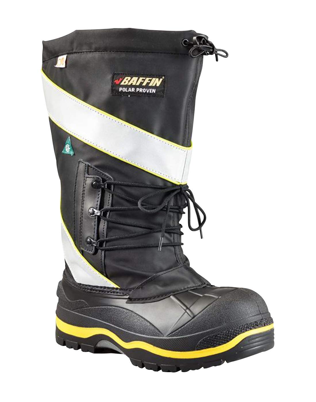 Baffin Derrick Industrial Insulated Work Boots for Men - Waterproof, Steel Toe, Cold Weather Safety Shoes for Construction & Outdoor Work