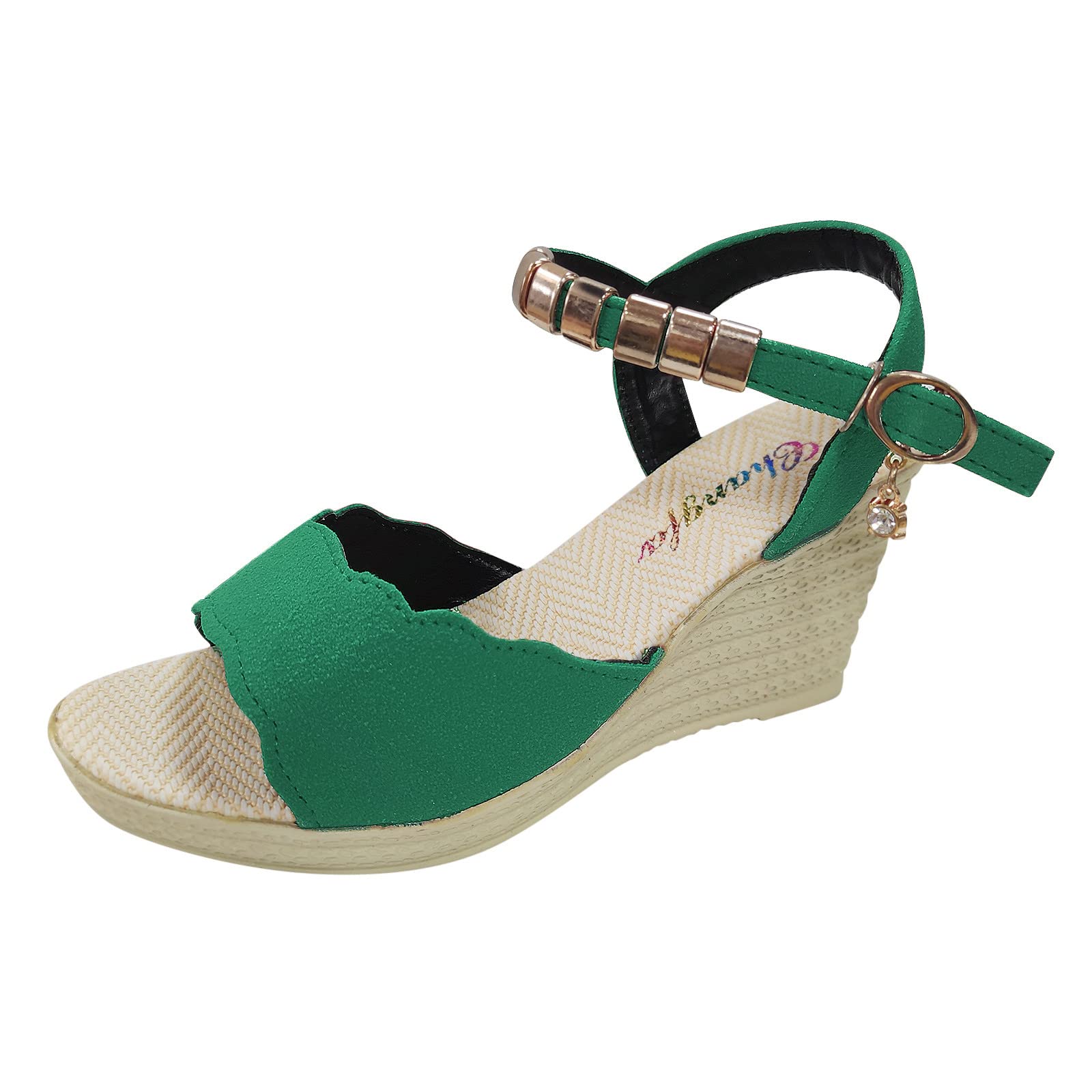 **Women's Comfortable Waterproof Leather Sandals with Arch Support - Black, Navy Blue, Rose Gold & Tan - Wedge & T-Strap Design for Walking, Travel & Outdoor Activities**