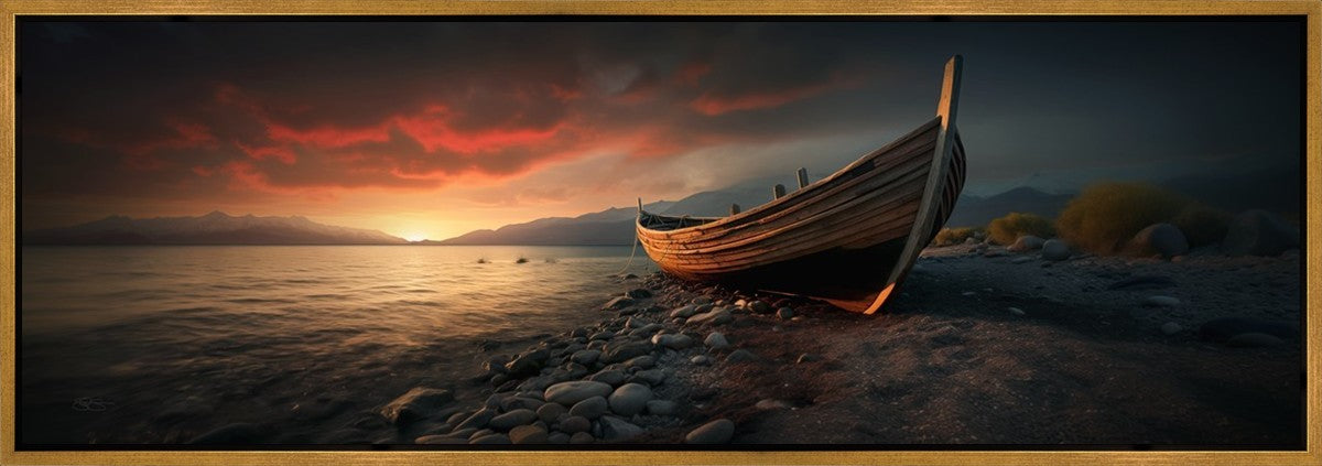 Fishers of Men Gallery Wrap Canvas - Religious Christian Wall Art Decor for Home, Church & Office - Inspirational Bible Verse Artwork