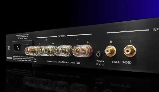 Legacy Audio Powerbloc2 Ultra Dual Mono Power Amplifier - High-End Home Theater & Audiophile Stereo System Power Amp for Premium Sound Quality