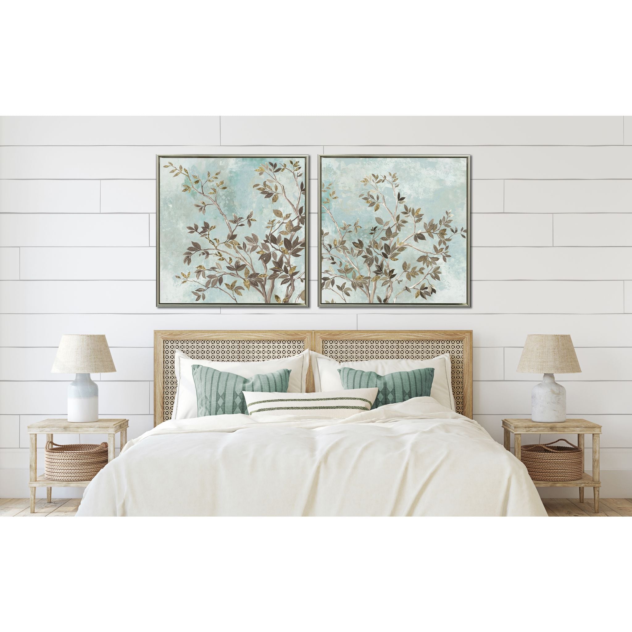 Branching Tree Canvas Wall Art - 32 x 32 Inch Modern Nature Painting for Home & Office Decor | Perfect for Living Room, Bedroom, or Office Wall Decoration