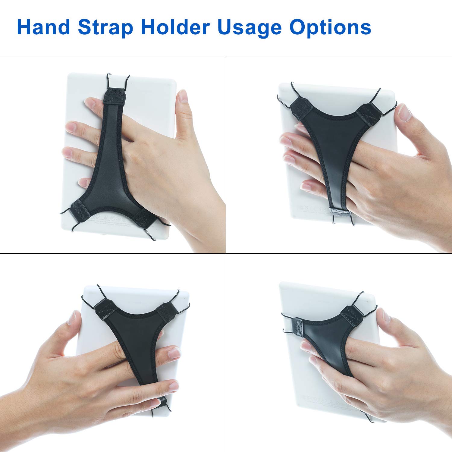 Ergonomic Hand Strap Holder & Finger Grip for Kindle E-Readers - Compatible with Kindle 6