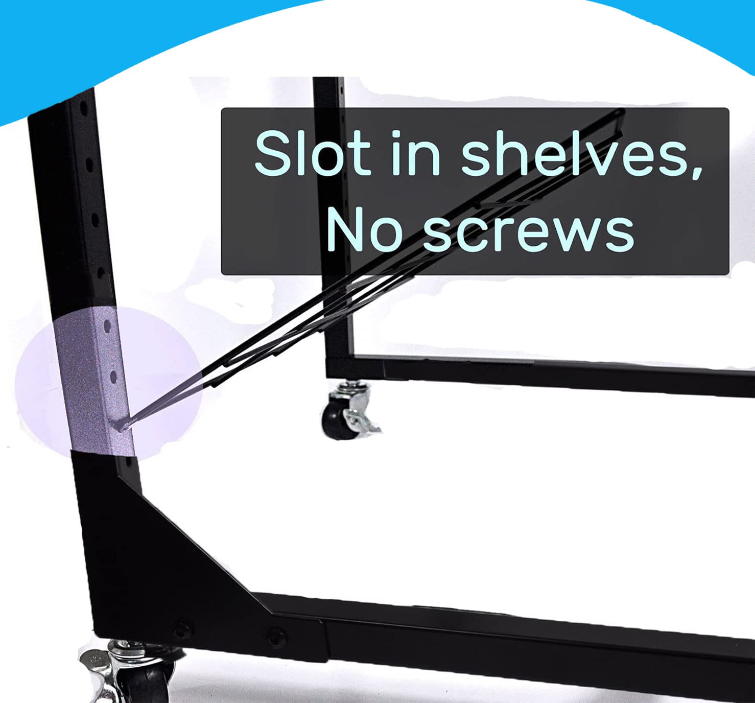 Mobile Metal Art Drying Rack with 25 Removable Shelves - Extra Large Art Storage Organizer for Kids, Studio & Craft Room - Perfect for Painting, Drawing & DIY Projects