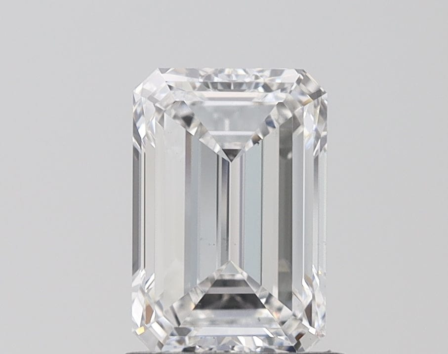 2 Carat D Color VS1 Clarity Emerald Cut Lab Grown Diamond - Elegant Engagement Ring Center Stone for Proposals & Anniversaries