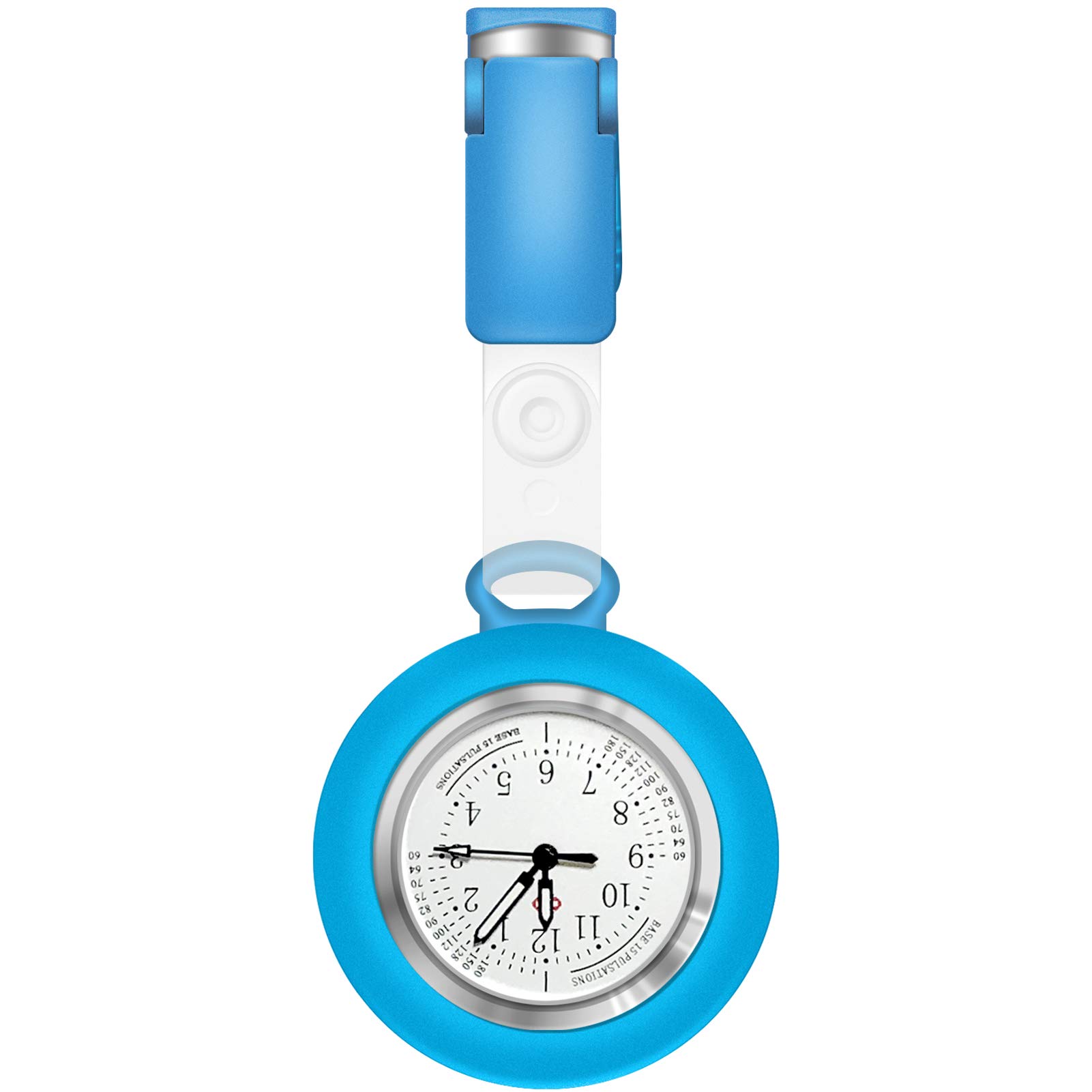 Nurse Watch with Second Hand - Clip on Nursing Watch for Women, Medical Professionals & Healthcare Workers | Perfect for Nurses, Doctors & Hospital Staff