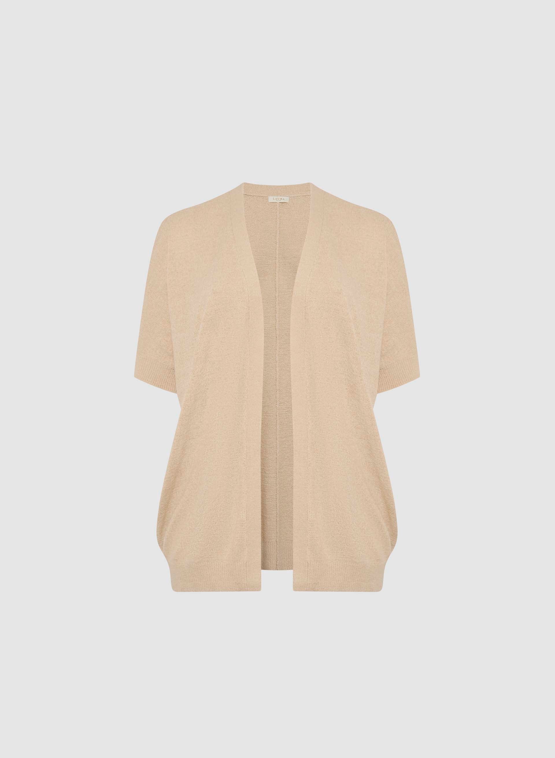 3/4 Sleeve Knit Cardigan for Women - Soft Lightweight Open Front Sweater - Perfect for Office, Date Night & Fall Layering