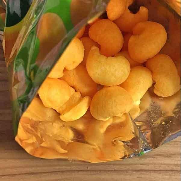 Meiji Karl Cheese Curls Corn Puffs Snack 64g - Crunchy Japanese Cheese Flavored Corn Snacks for Parties, School Lunches & Movie Nights