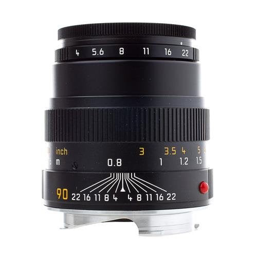 Leica 90mm f/4 Macro Elmar Lens with Macro Adapter & Angle Viewfinder - Black | Professional Macro Photography for Jewelry, Watches & Nature (M Mount Compatible)