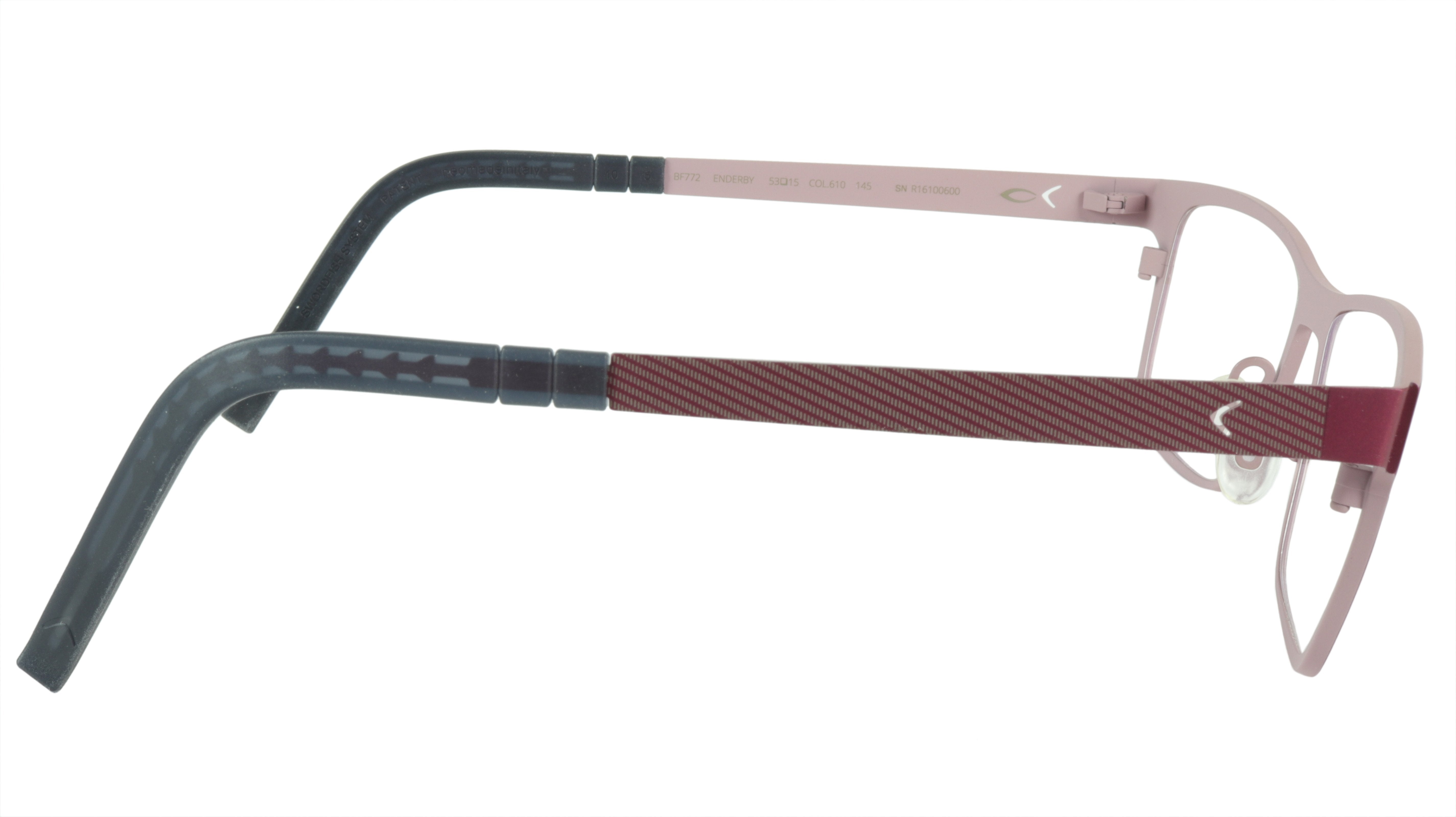 Blackfin Enderby BF772 C610 Beta Titanium Lightweight Eyeglasses - Bio Compatible & Made in Italy - Perfect for Reading, Working & Everyday Wear