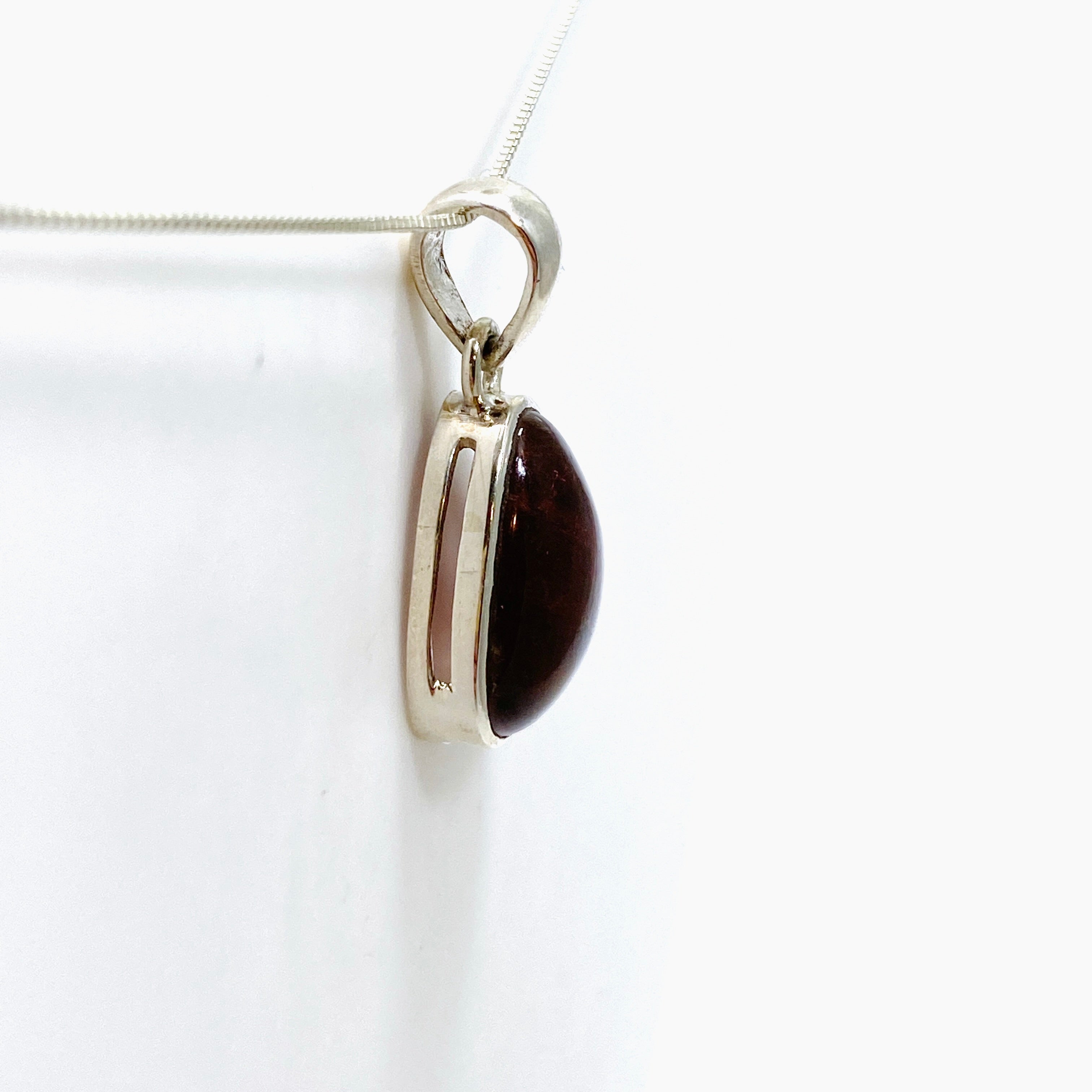 Natural Pink Tourmaline Freeform Cabochon Pendant Necklace - Handmade Gemstone Jewelry for Women - Perfect for Spiritual Healing, Meditation & Energy Balancing