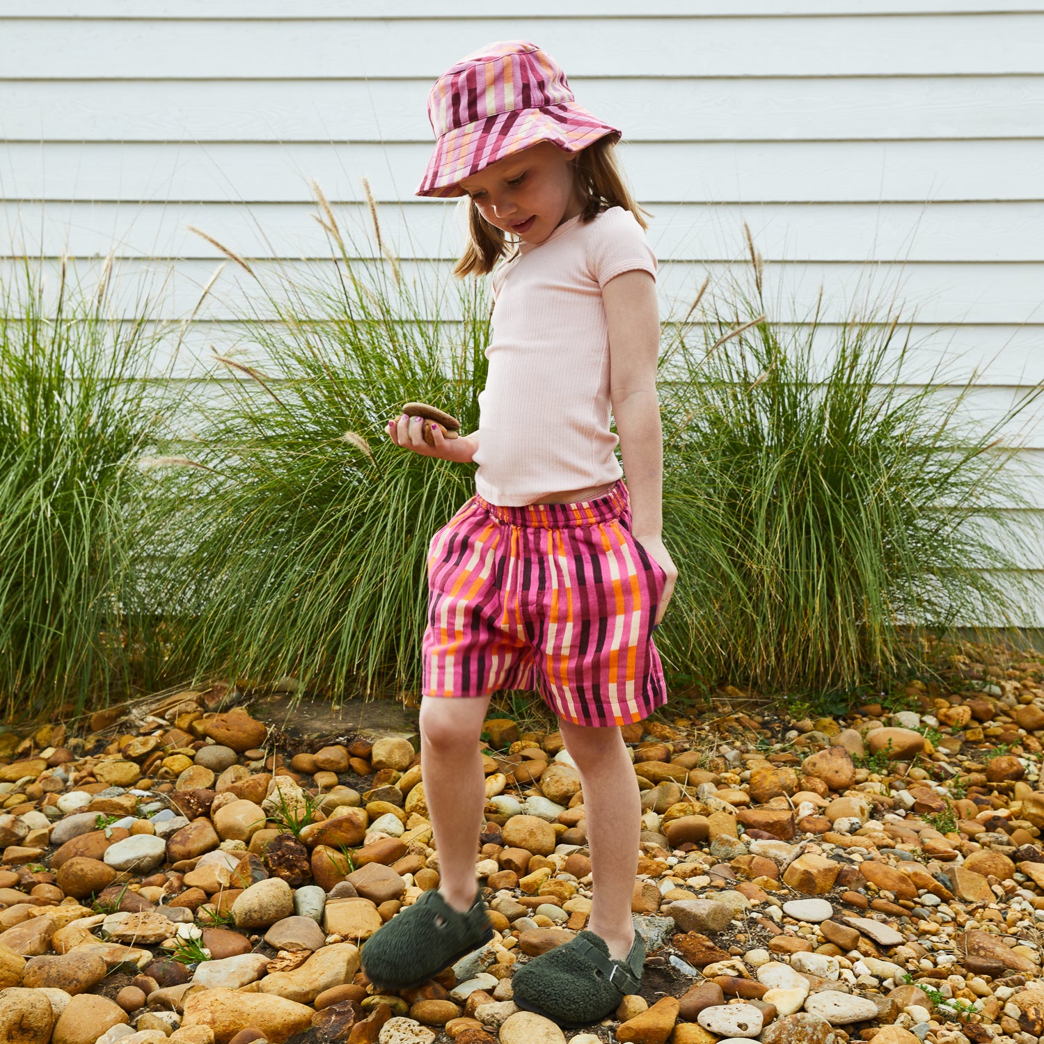 Chameli Kids Sun Hat for Boys & Girls - UPF 50+ UV Protection, Adjustable Buckle, Lightweight & Breathable - Perfect for Beach, Outdoor Play, and Summer Activities