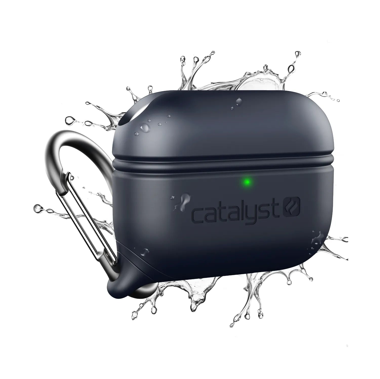 Apple AirPods Pro (2nd Generation & 1st Gen) Waterproof Protective Case with Carabiner Clip - Perfect for Running, Hiking & Outdoor Activities