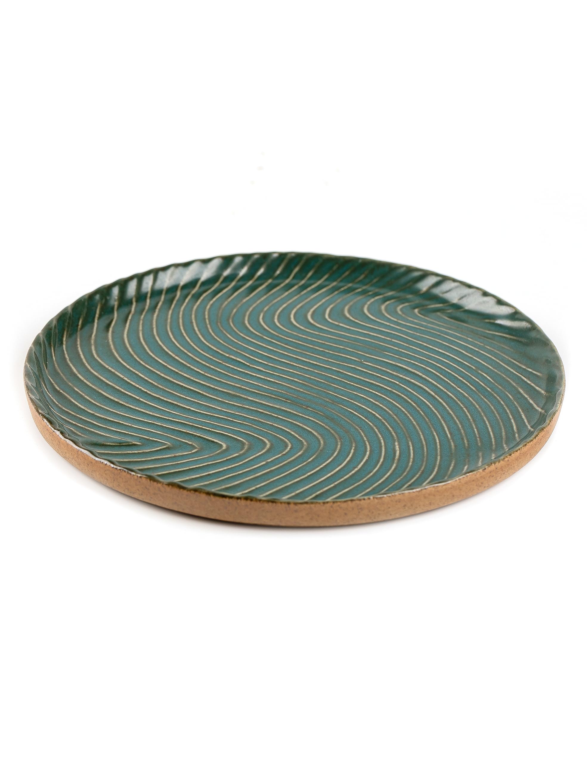 Vanity Tray with Brown Trim - 8