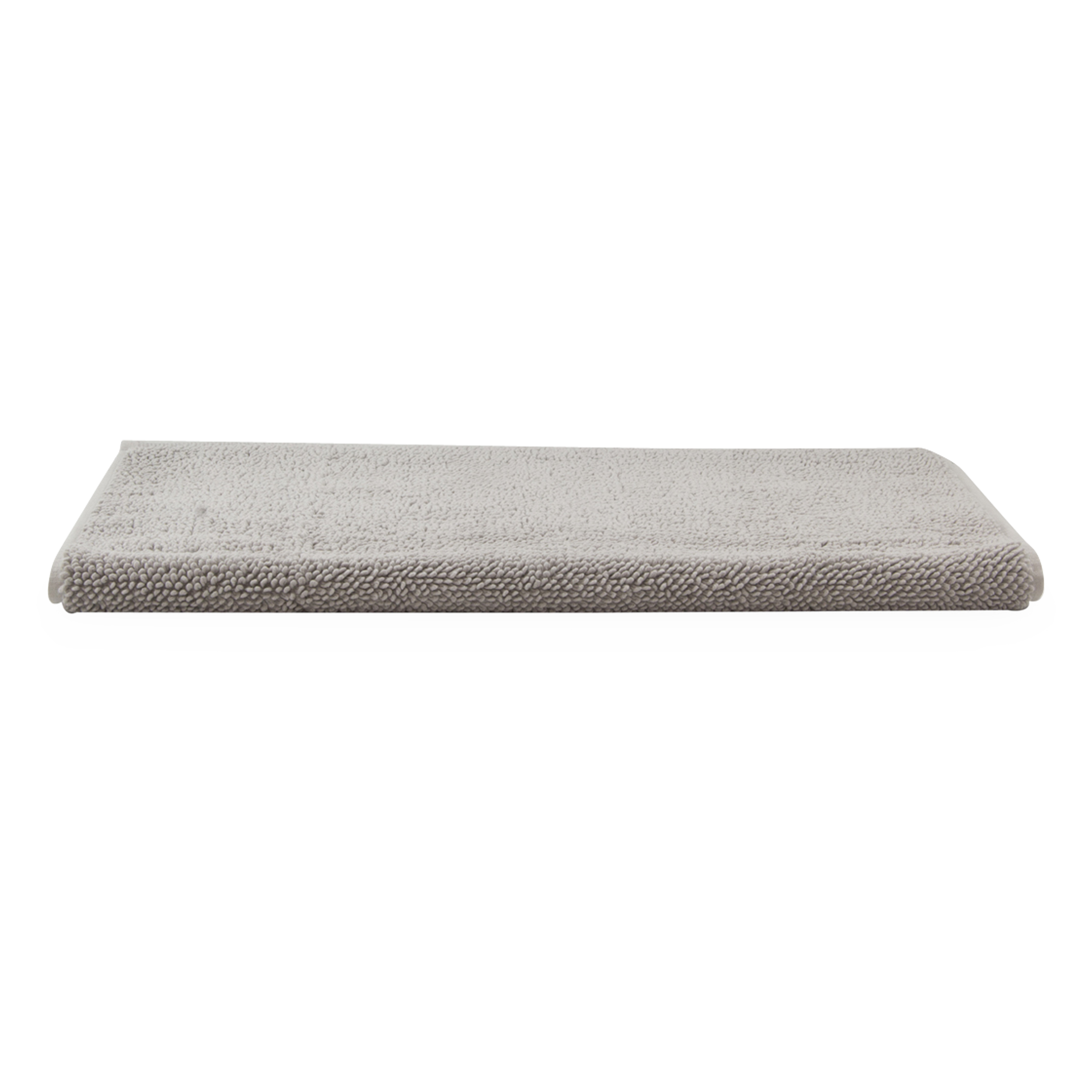 Soft and Absorbent Looped Cotton Bath Rug - Non-Slip Bathroom Mat for Shower, Tub, and Vanity Areas