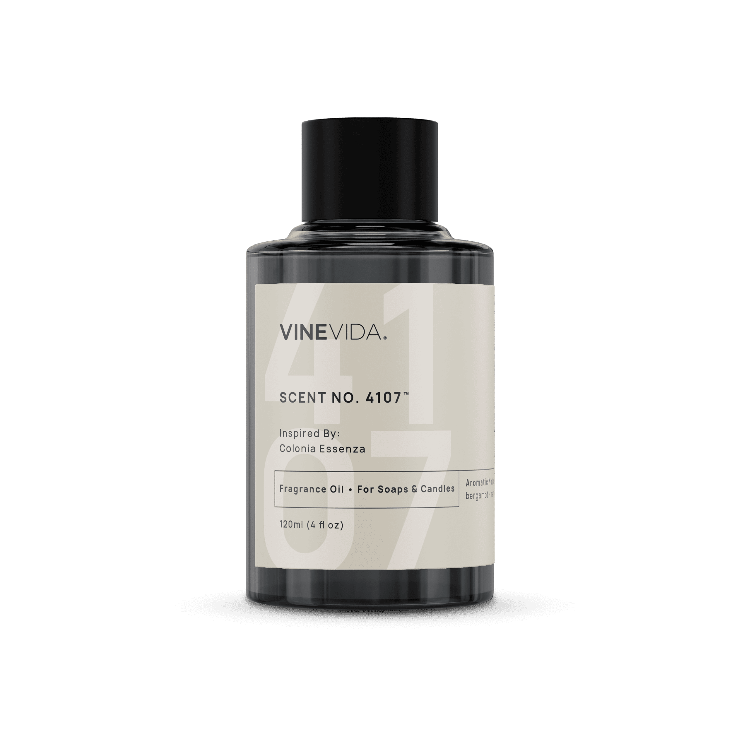 NO. 4107 Fragrance Oil for Soaps & Candles - Inspired by Acqua di Parma Colonia Essenza | Perfect for DIY Home Fragrance, Bath Products & Aromatherapy