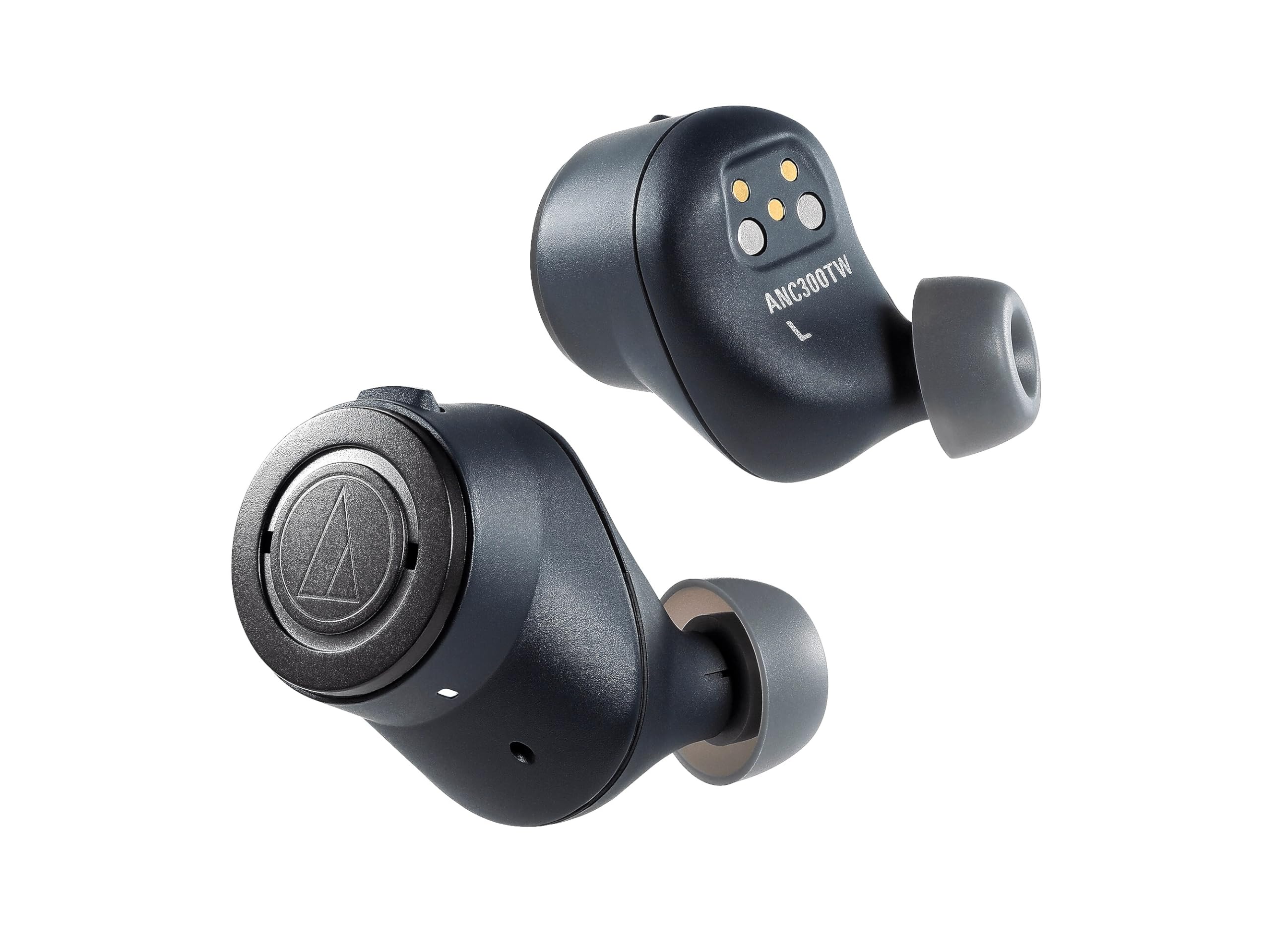 Audio-Technica ATH-ANC300TW Wireless Noise-Cancelling Earbuds with Active Noise Cancellation, Bluetooth 5.0, 30H Battery - Perfect for Travel, Workout & Commuting (Black)