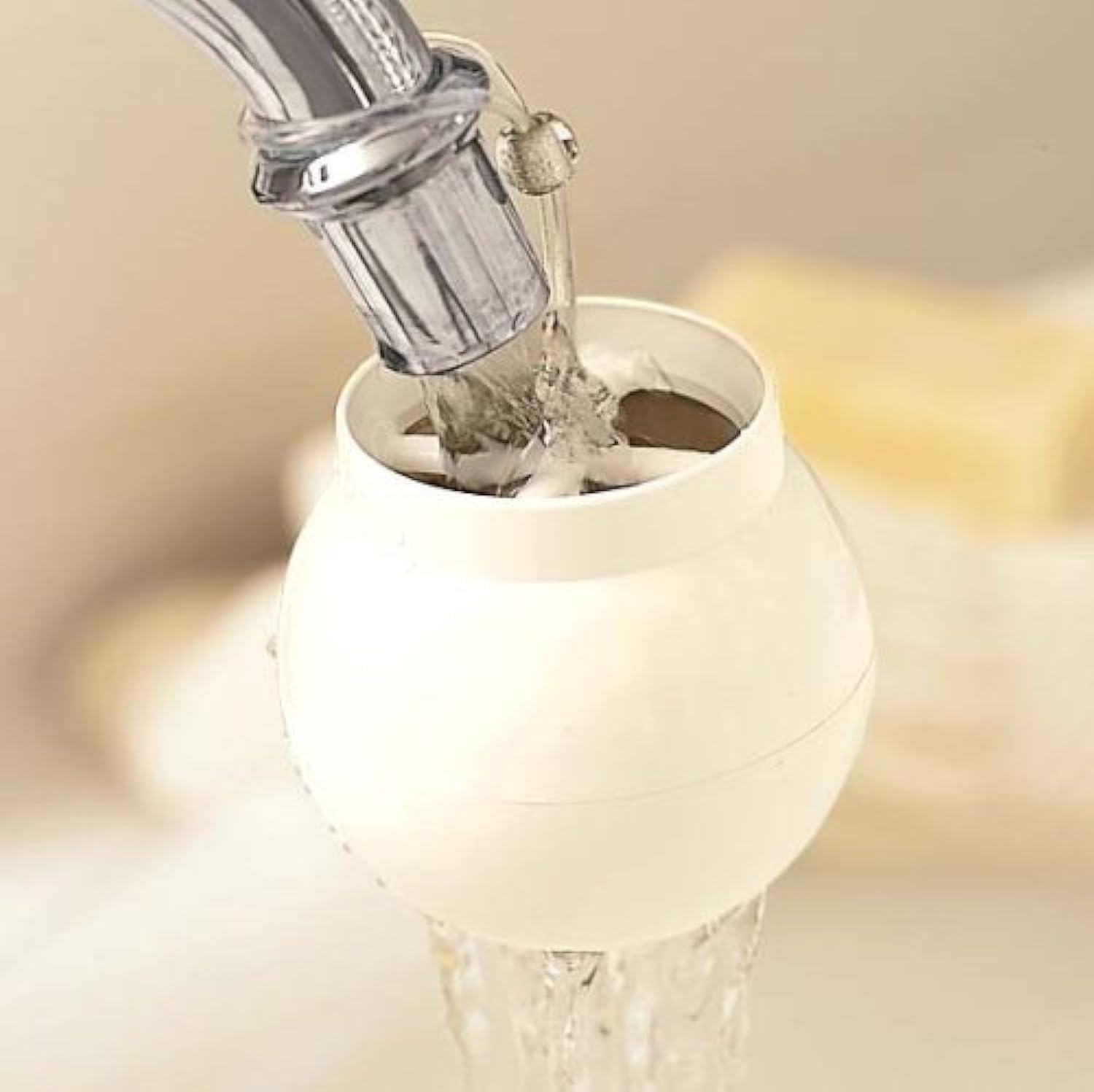 CuZn Bath Ball Water Filter - Premium Bathtub Water Purifier for Clean & Soft Bathing - Made in USA - Perfect for Sensitive Skin & Spa Relaxation at Home