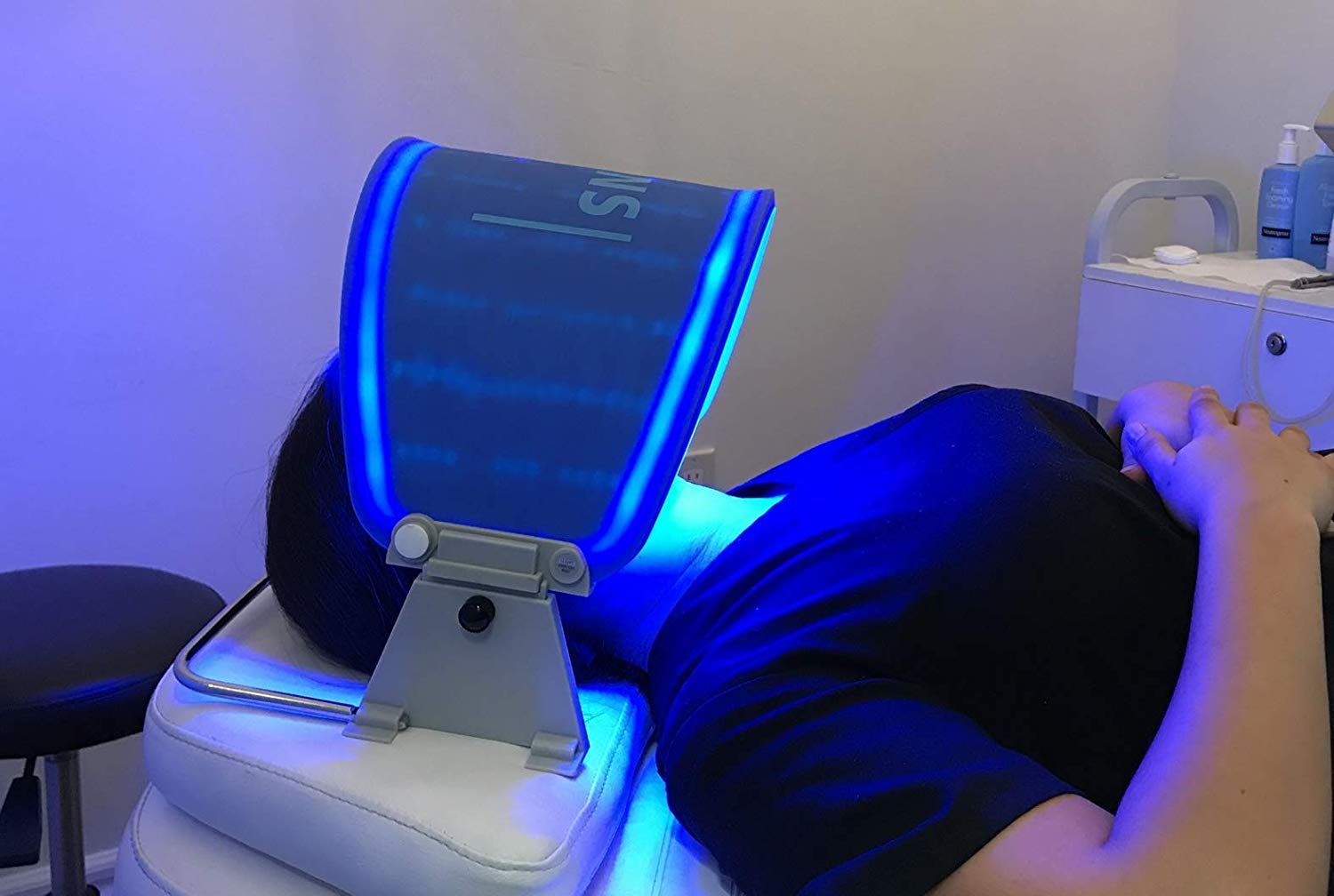 Hydraskincare 3-in-1 LED Photon Therapy Anti-Aging Facial Device - Red Light Therapy for Wrinkle Reduction & Skin Rejuvenation | Perfect for Home Spa & Professional Skincare Treatments