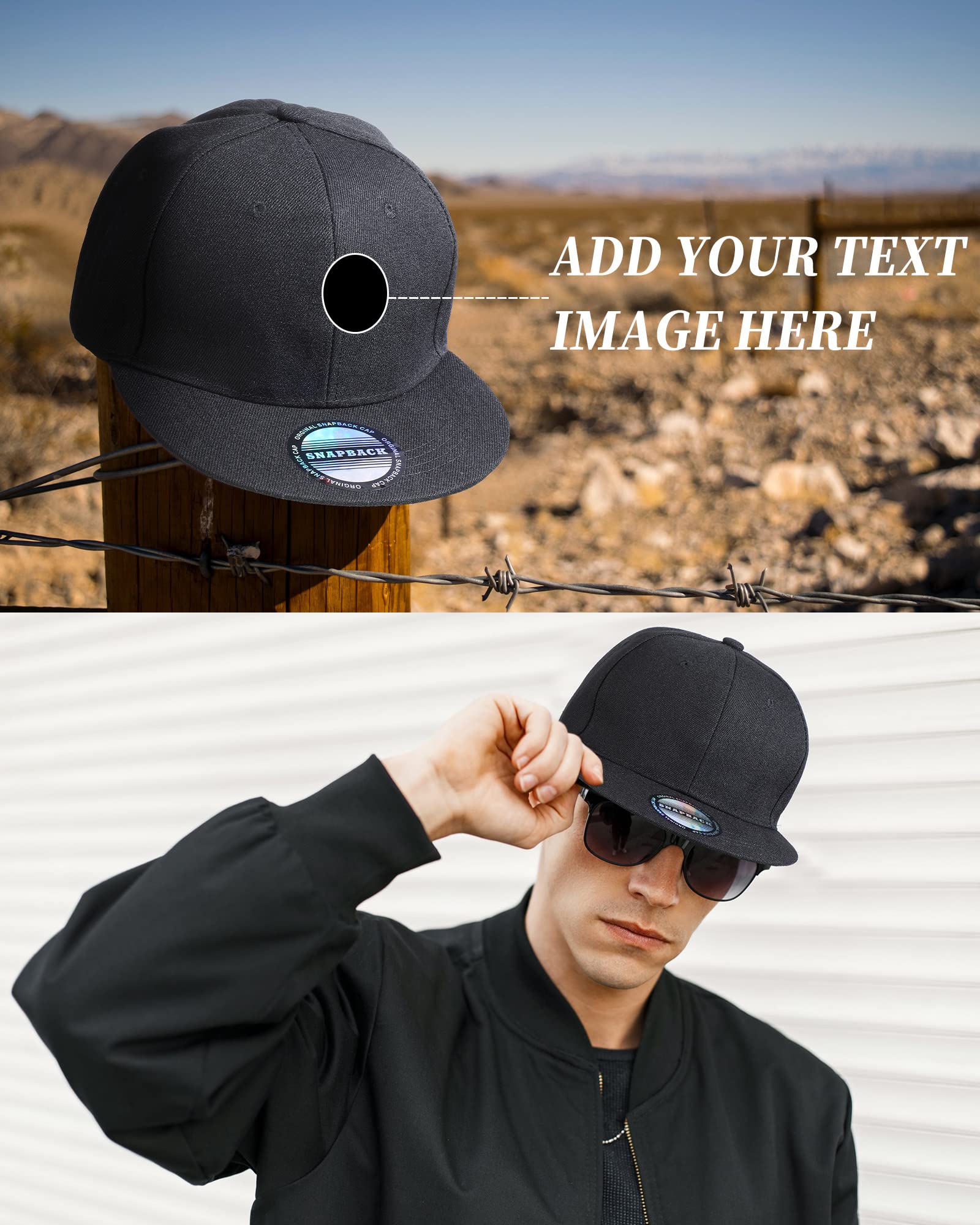 15 Pack Men's Hip Hop Snapback Hats - Adjustable Flat Brim Baseball Caps for Streetwear & Urban Fashion | Perfect for Casual Wear, Music Festivals & Sports Events
