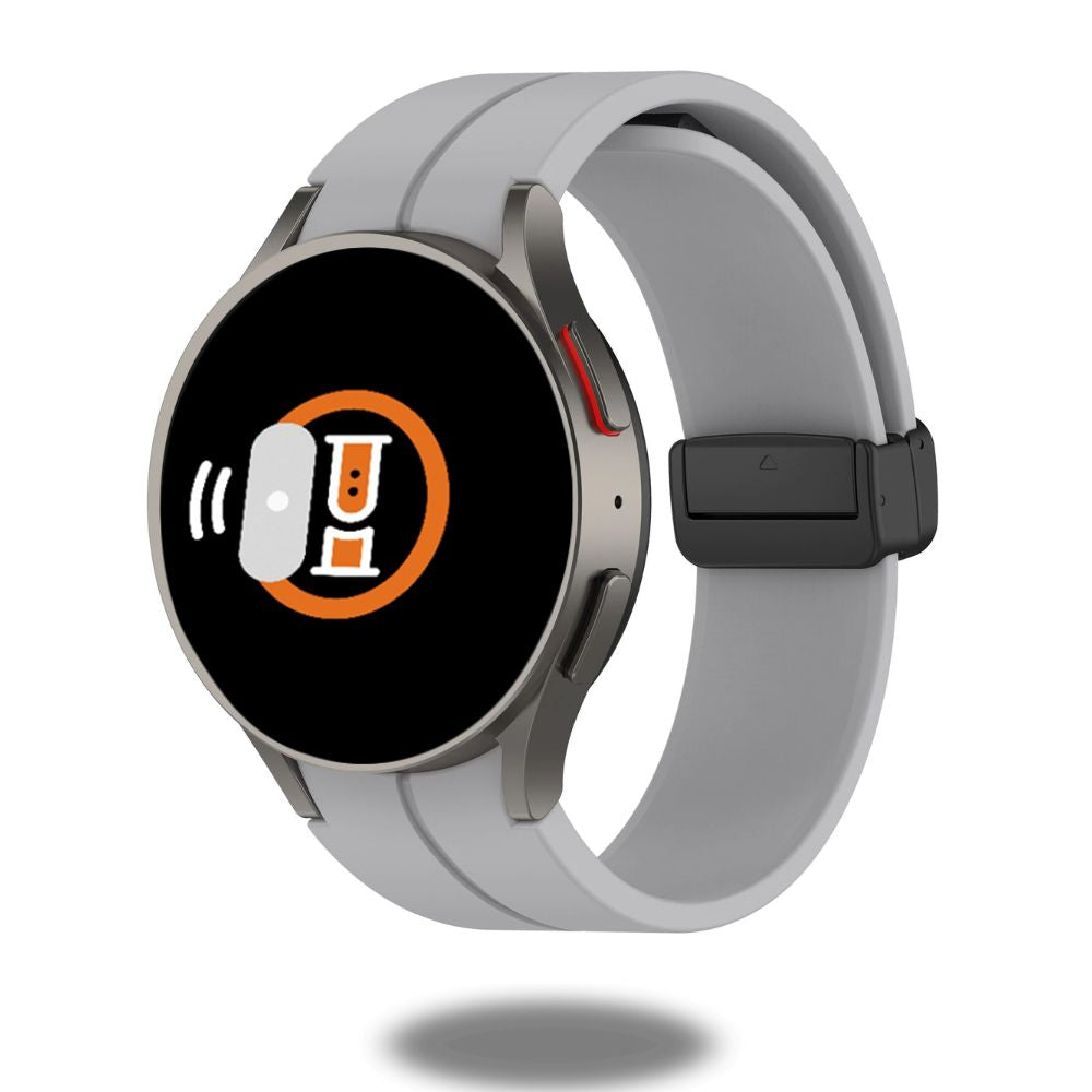 Samsung Galaxy Watch Magnetic Silicone Band - Secure & Comfortable Strap for Active Lifestyle, Workout & Everyday Use