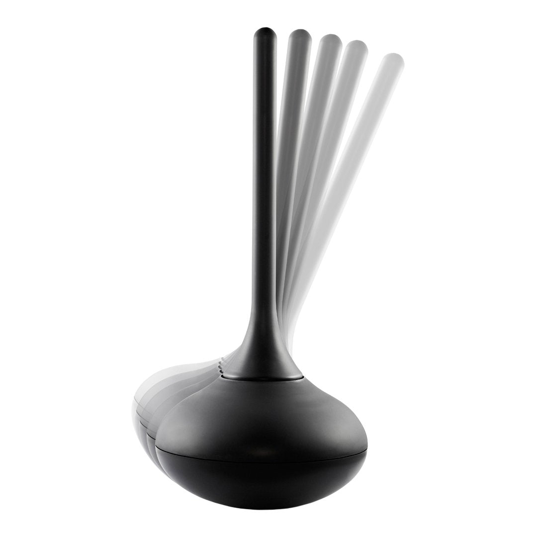 Premium Ballo Toilet Brush Set of 4 - Heavy Duty Bathroom Cleaning Tool with Comfort Grip Handle - Perfect for Home, Office & RV Use