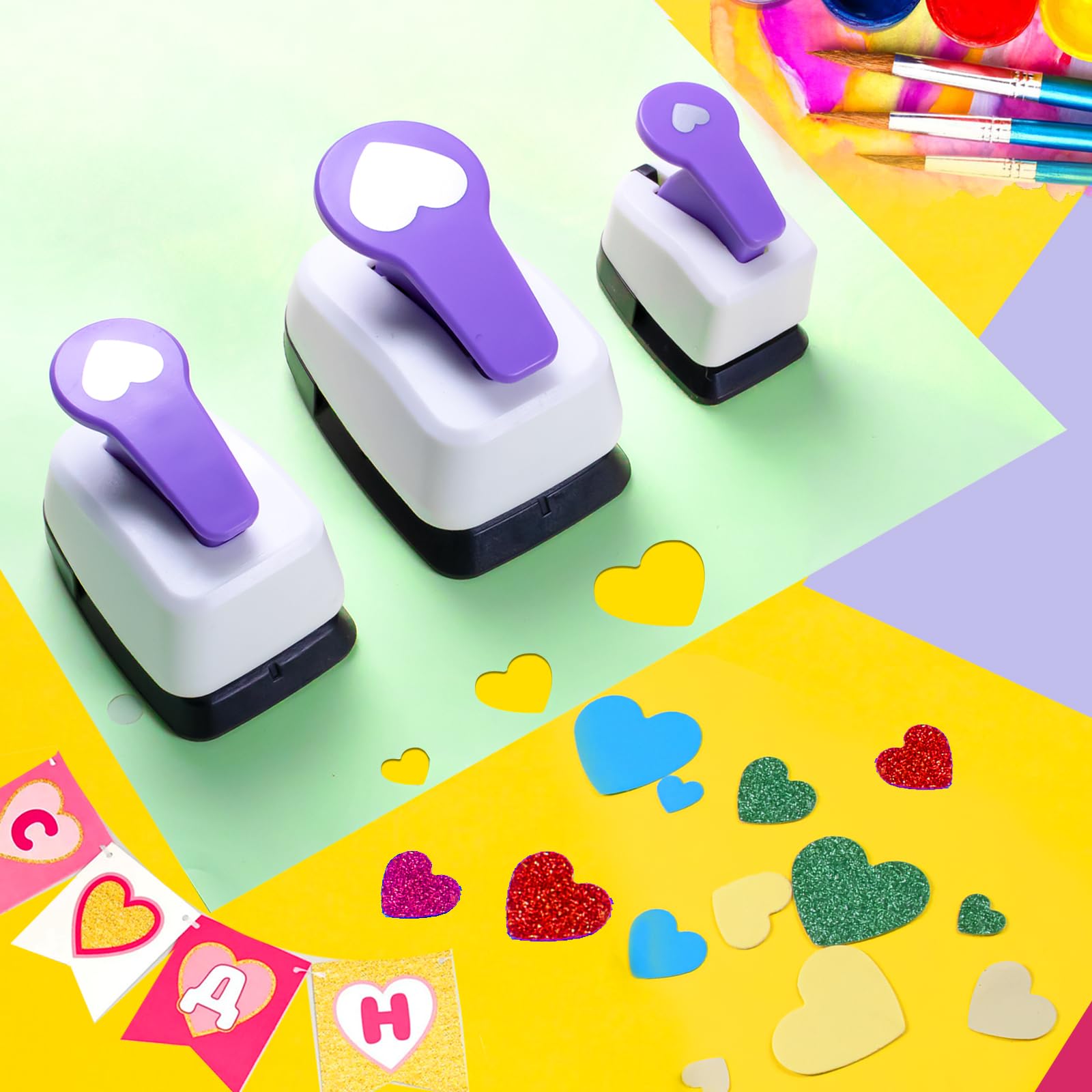 Heart Hole Punch Set - 3/8