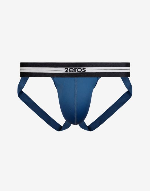 AKTIV Helios Jockstrap Underwear for Men - Breathable & Supportive Athletic Underwear - Dark Blue - Perfect for Running, Gym & Sports Activities