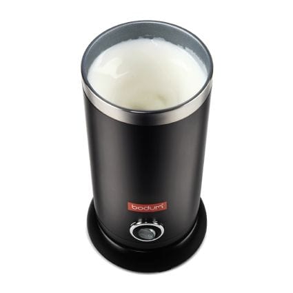 Bodum Bistro Electric Milk Frother - Handheld Milk Steamer for Coffee, Latte & Cappuccino - Perfect for Home Baristas & Coffee Lovers