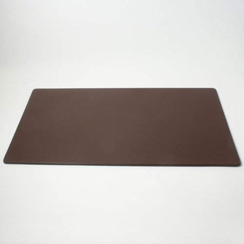 Premium Leather Desk Mat 30x19 Inches - Chocolate Brown for Office, Writing & Computer Workstation - Non-Slip & Durable Desk Protector