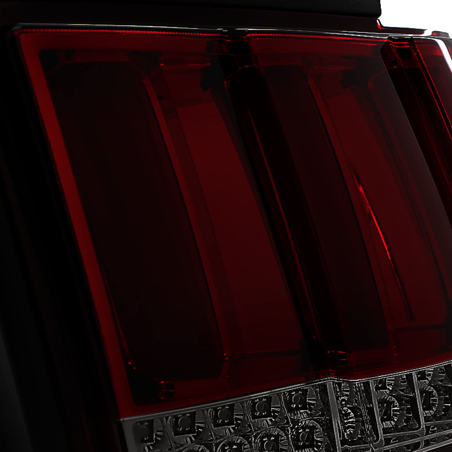 Spec-D Tuning Red Smoke Sequential LED Tail Lights for 1999-2004 Ford Mustang - Left & Right Pair Assembly - Enhanced Night Visibility & Style Upgrade for Street Racing & Car Shows