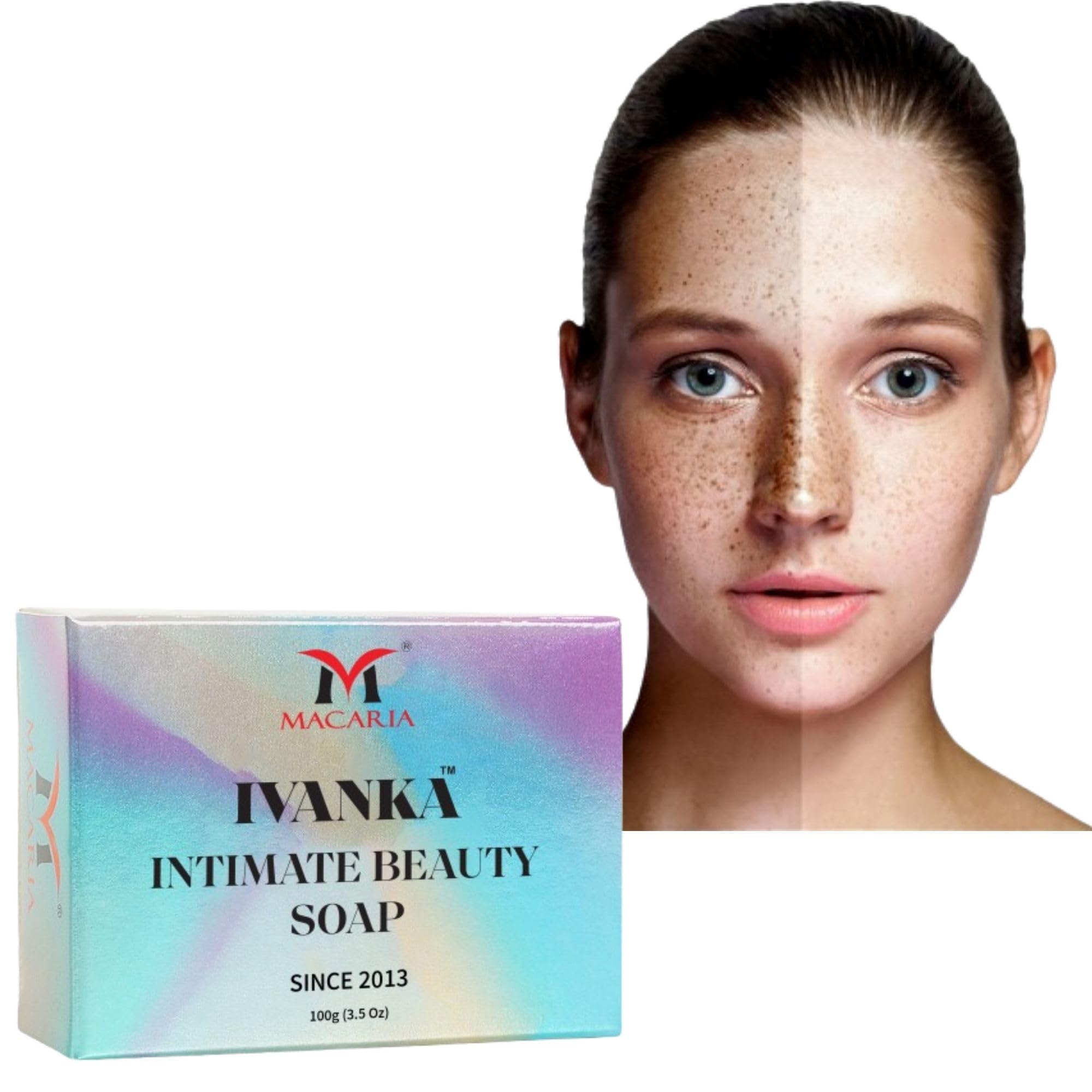Instant Whitening Pigmentation Soap - Ivanka Soap for Skin Brightening & Fairness | Dark Spot Remover, Even Skin Tone | Perfect for Daily Glow & Radiant Complexion