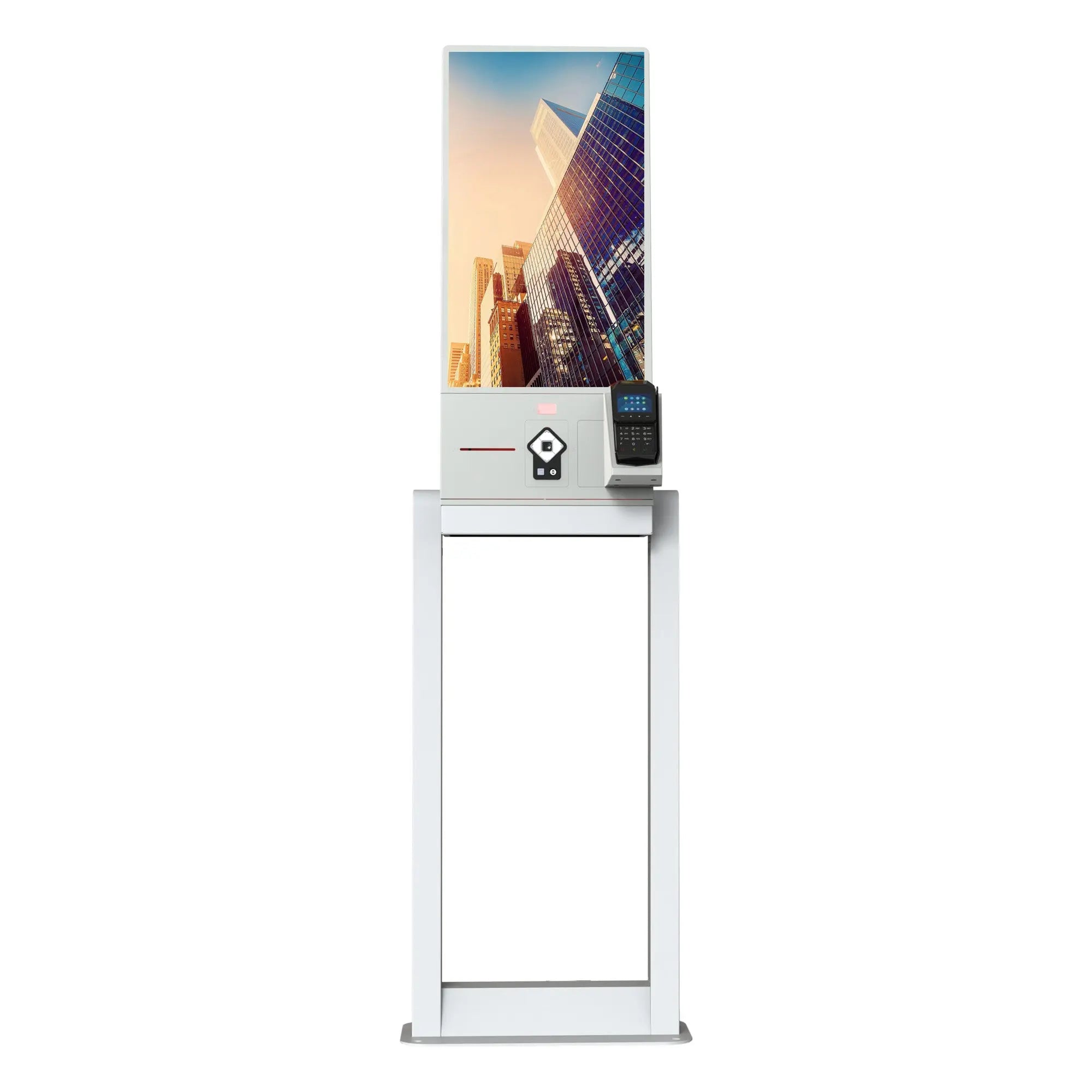 Custom Modular Base for Interactive LG Kiosk - Durable & Adjustable Stand for Retail Displays, Digital Signage & Self-Service Terminals - Perfect for Shopping Malls, Airports & Exhibitions