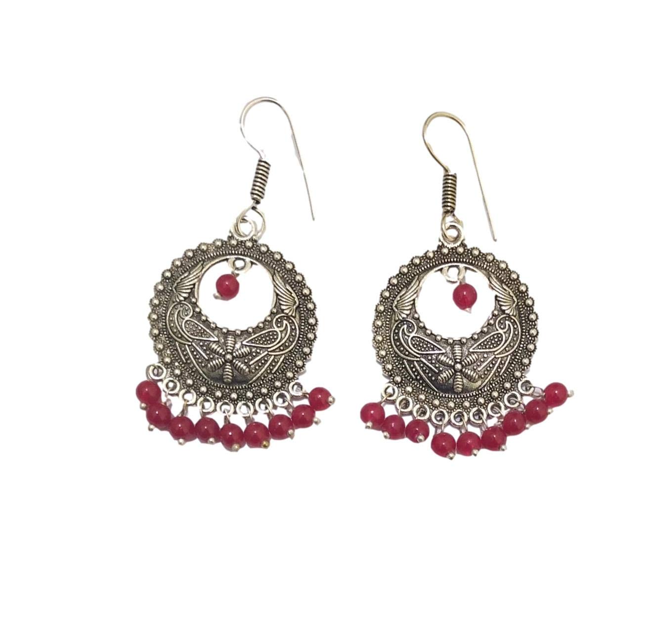 Stylish Women's Dangle Earrings - Silver & Gold Push Back Danglers, Jhumkas, Studs & Drop Earrings for Party, Wedding & Daily Wear | Fashion Jewelry Gift for Her