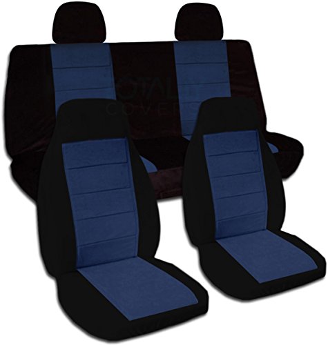 Black and Navy Blue