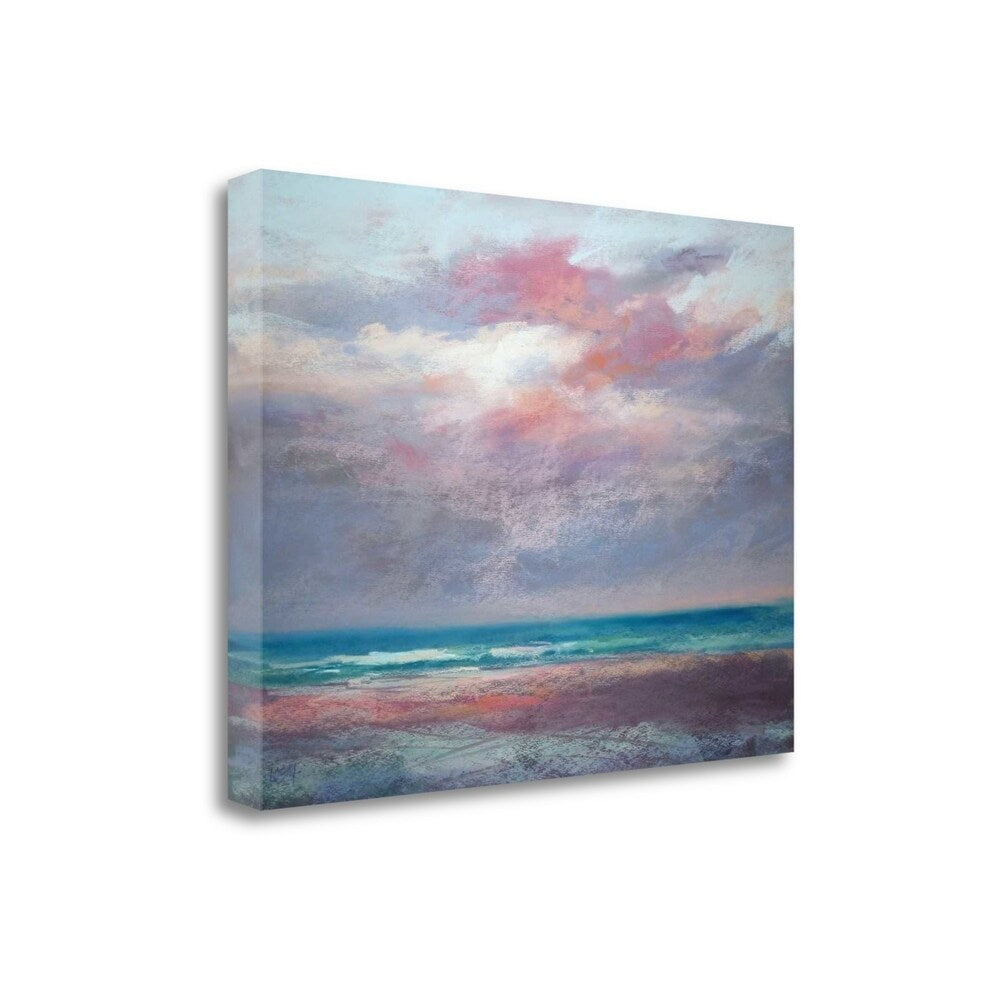 Back To The Beach By Karen Margulis - Premium Fine Art Giclee Print on Gallery Wrapped Canvas - Ready to Hang Wall Decor for Living Room, Bedroom or Office
