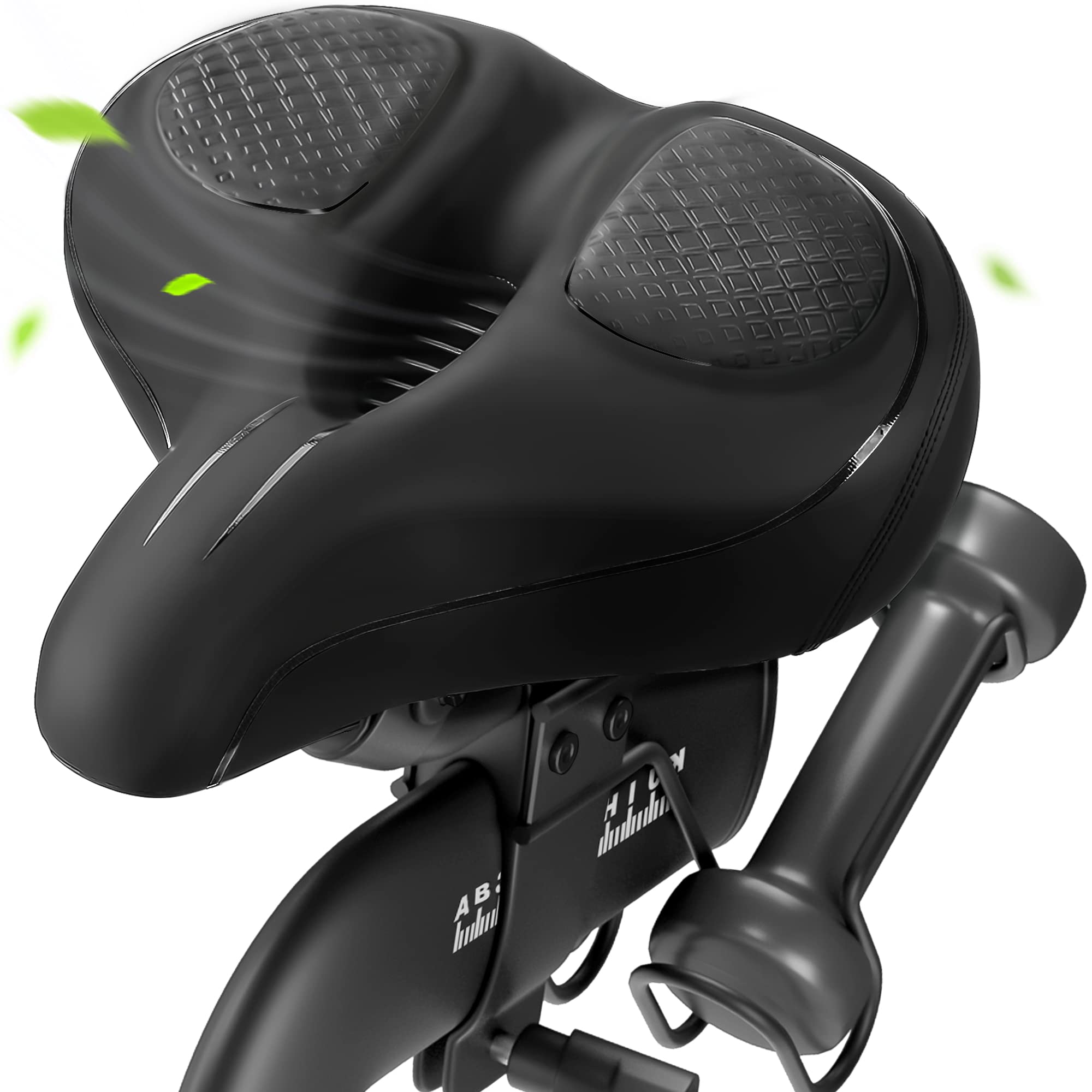 MOFAD Oversized Comfort Bike Seat for Peloton Bike & Bike+ - Wide Replacement Bike Saddle Compatible with Peloton, Spin Bike, Exercise & Road Bikes - Ergonomic Design for Men & Women - Perfect for Indoor Cycling, Gym Workouts & Long-Distance Riding