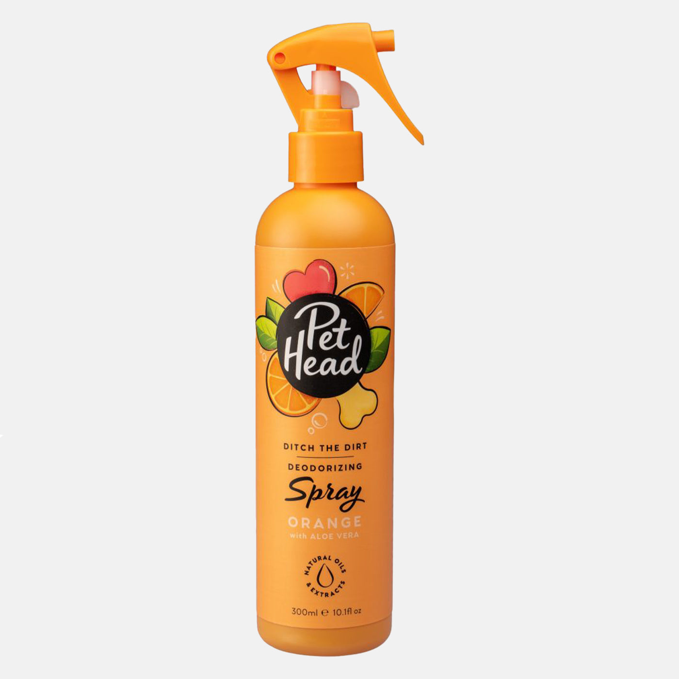Pet Head Ditch The Dirt Spray 300ml | Dog & Cat Dry Shampoo | Quick Cleaning Between Baths for Fresh & Clean Pets