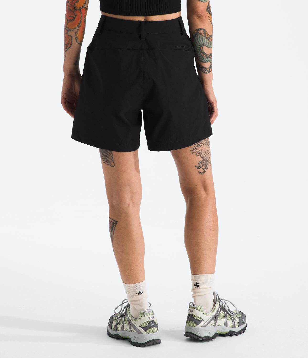 Women's Basin 5 Shorts - Comfortable Athletic Shorts for Running, Yoga & Workout | High Waist Breathable Activewear for Gym & Casual Wear
