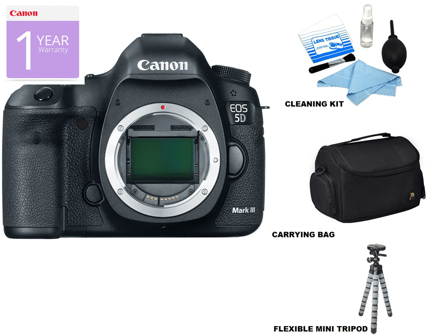 Canon EOS 5D Mark IV 30.4MP Full Frame DSLR Camera Body Only - Professional Photography for Weddings, Portraits & Landscapes - USA Version