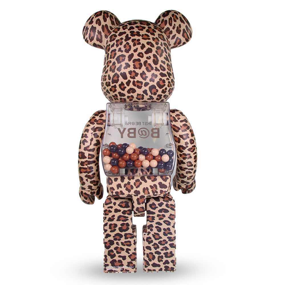 1000% Bearbrick My First Baby Leopard Collectible Figure - Limited Edition Art Toy for Display, Gift & Home Decor