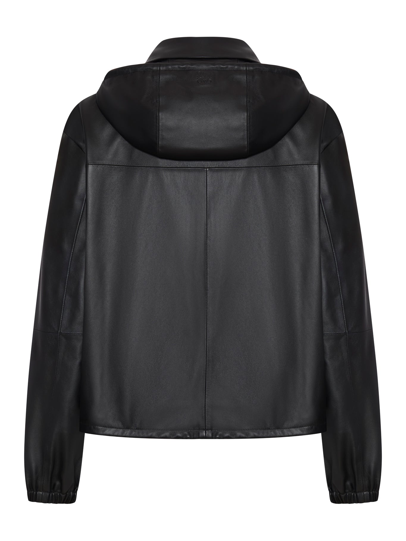 Premium Lambskin Nappa Hooded Jacket for Men & Women - Soft Leather Coat with Adjustable Hood for Fall & Winter Fashion