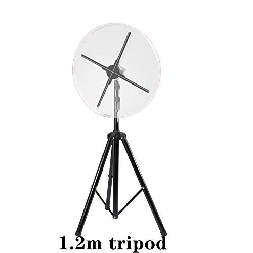 3D Hologram Fan Stand with Adjustable Height (39.4-69 Inch) - Heavy Duty 150lbs Capacity Base for Holographic Displays - Perfect for Retail Stores, Trade Shows & Event Marketing