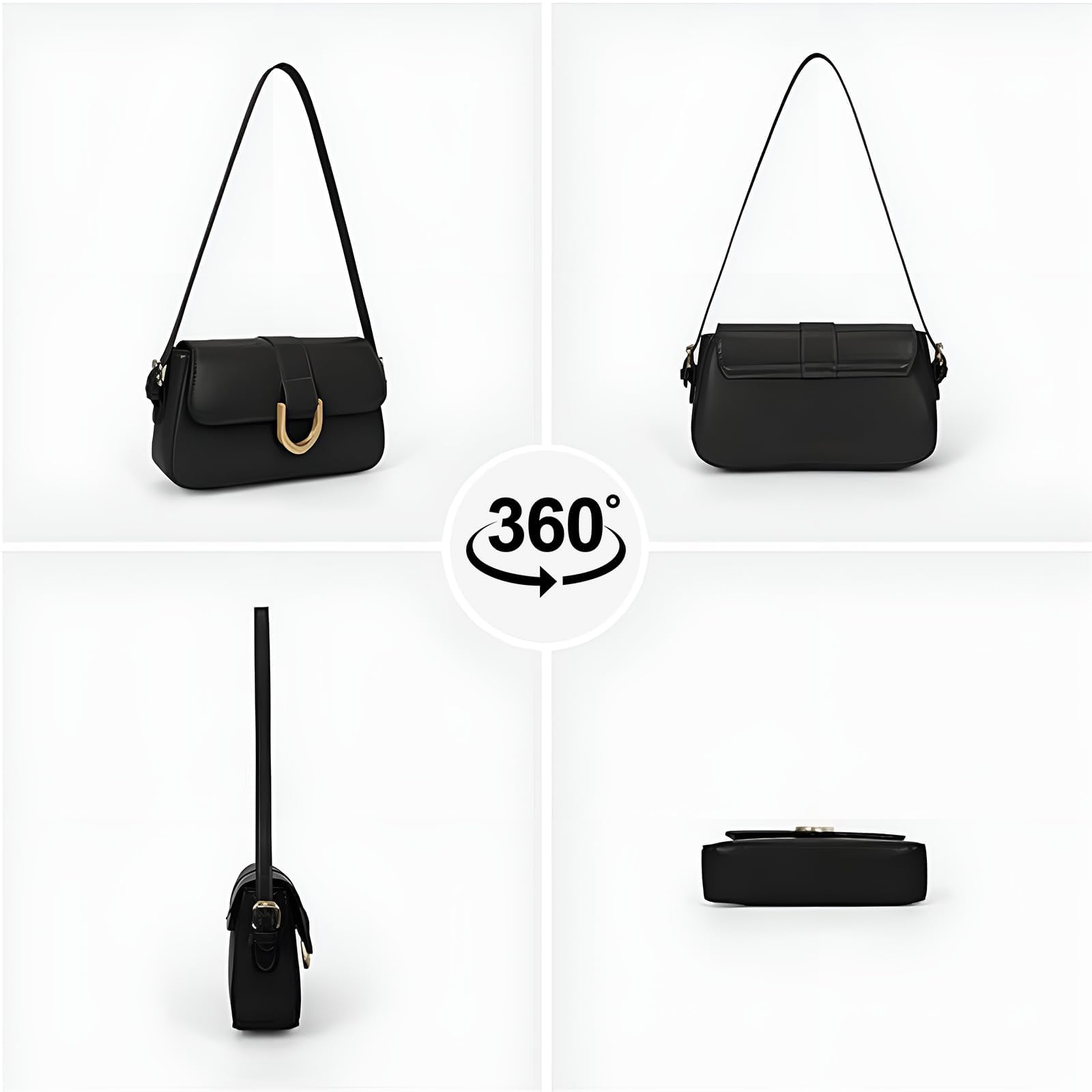 Trendy Y2K Small Shoulder Bag for Women - Vintage Crossbody Purse & Retro Satchel Handbag - Perfect for Daily Use, Travel, and Casual Outfits