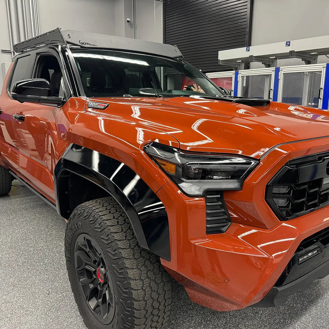 2024 Toyota Tacoma Cab Roof Rack - Heavy Duty Powder Coated Black Pro Roof Rack for Pickup Trucks | Perfect for Camping, Kayaking & Outdoor Adventures