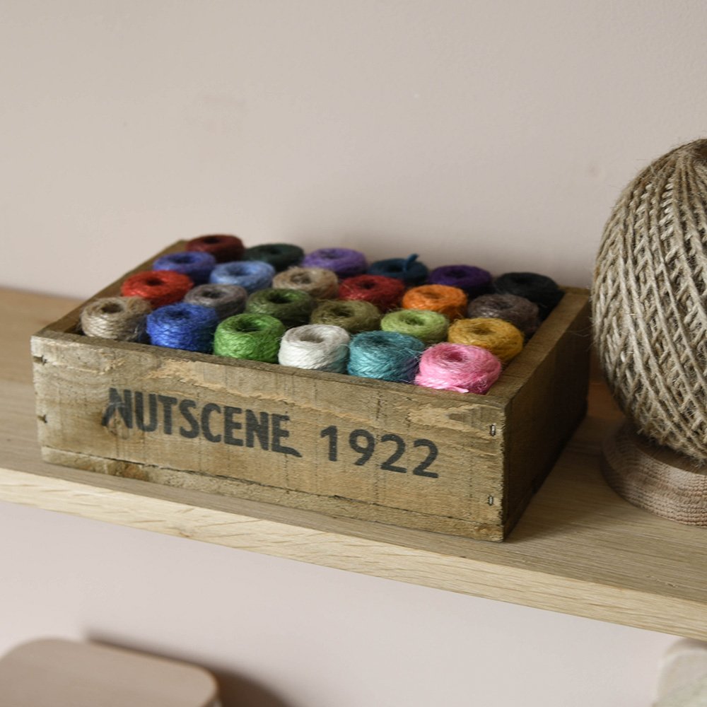 Premium Mini Spools of Twine - 100% Natural Jute String for Crafts, Gift Wrapping & DIY Projects | Perfect for Scrapbooking, Home Decor & Gardening