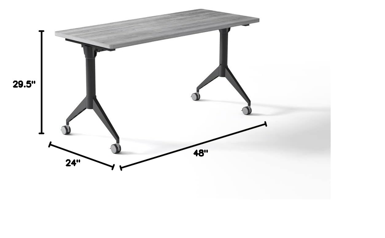 Lorell LLR60738 Black Training Table Base - Heavy Duty Adjustable Height for Classrooms, Offices & Conference Rooms