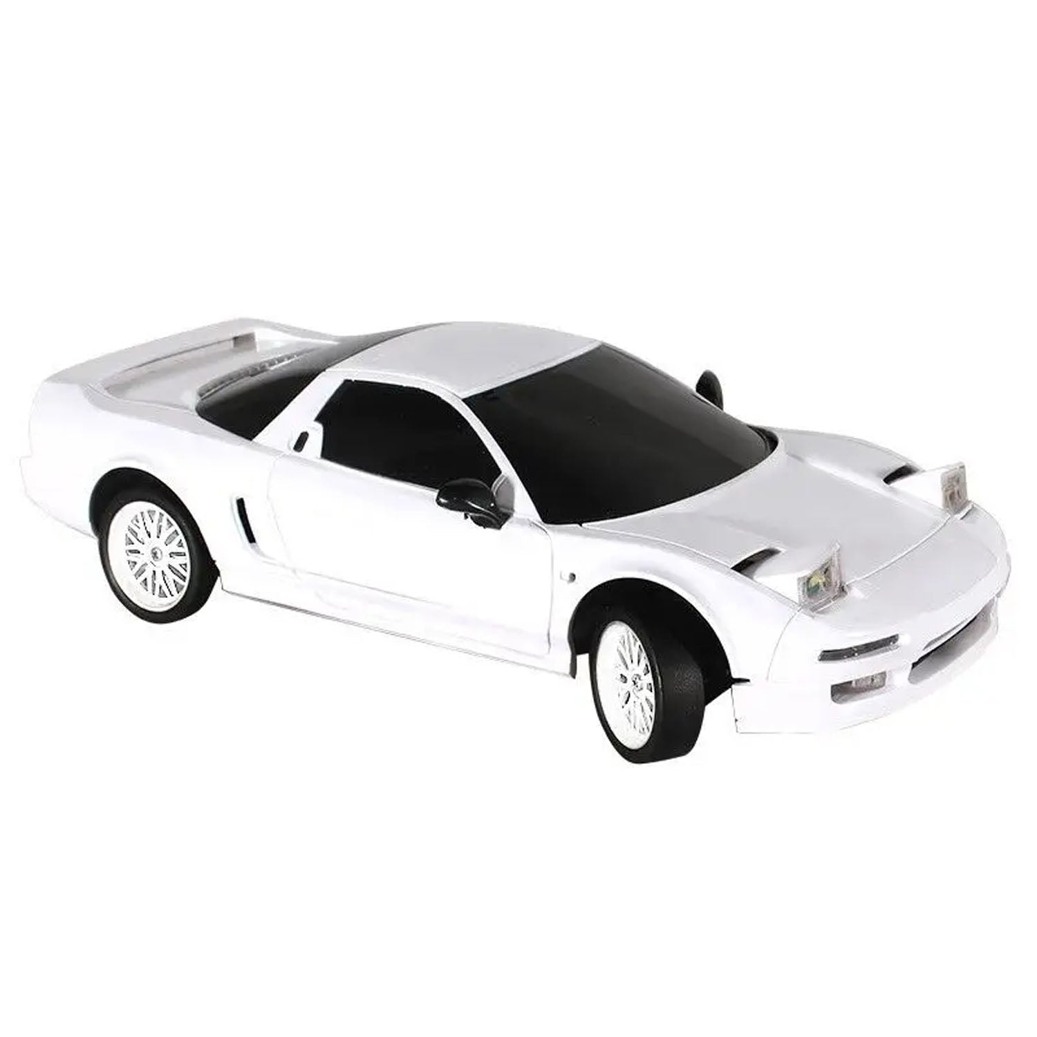 1/18 LDRC 2.4G Remote Control Drift Car - High Speed RC Racing Vehicle with 10KM/H Linear Speed, LED Lights & USB Rechargeable Battery - Perfect for Indoor/Outdoor Drifting and Racing Fun (Red/Blue)