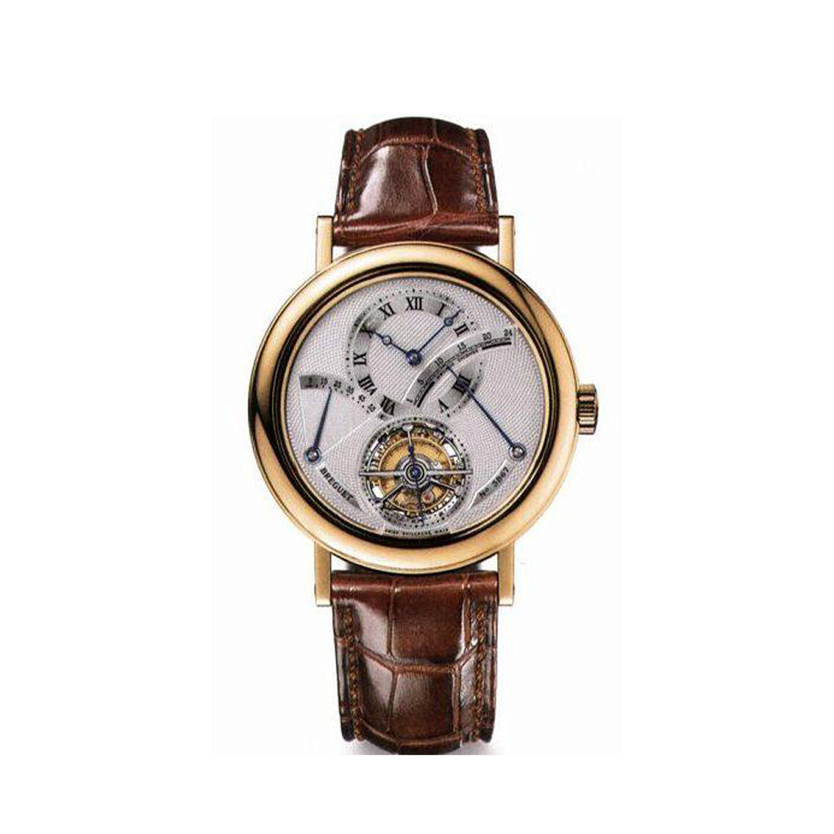 Breguet Classique Complications Tourbillon 18K Yellow Gold Men's Luxury Watch - Perfect for Formal Events, Business Meetings & Collectors