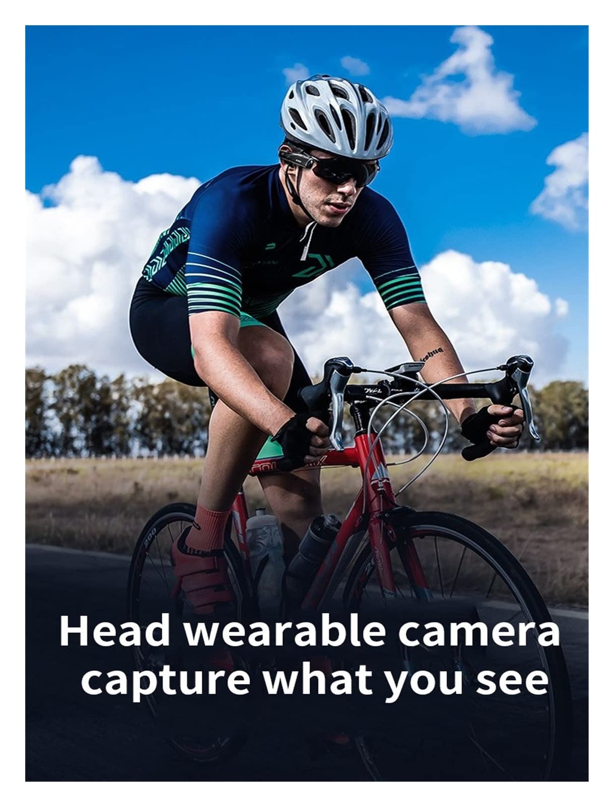 AUBEST 4K 60fps Wearable Vlog Camera - Professional Head Mounted Digital Camcorder for YouTube, Sports & Travel Videos (Ep8 STANDARD) - Perfect for Vlogging, Action Shots and Hands-Free Recording
