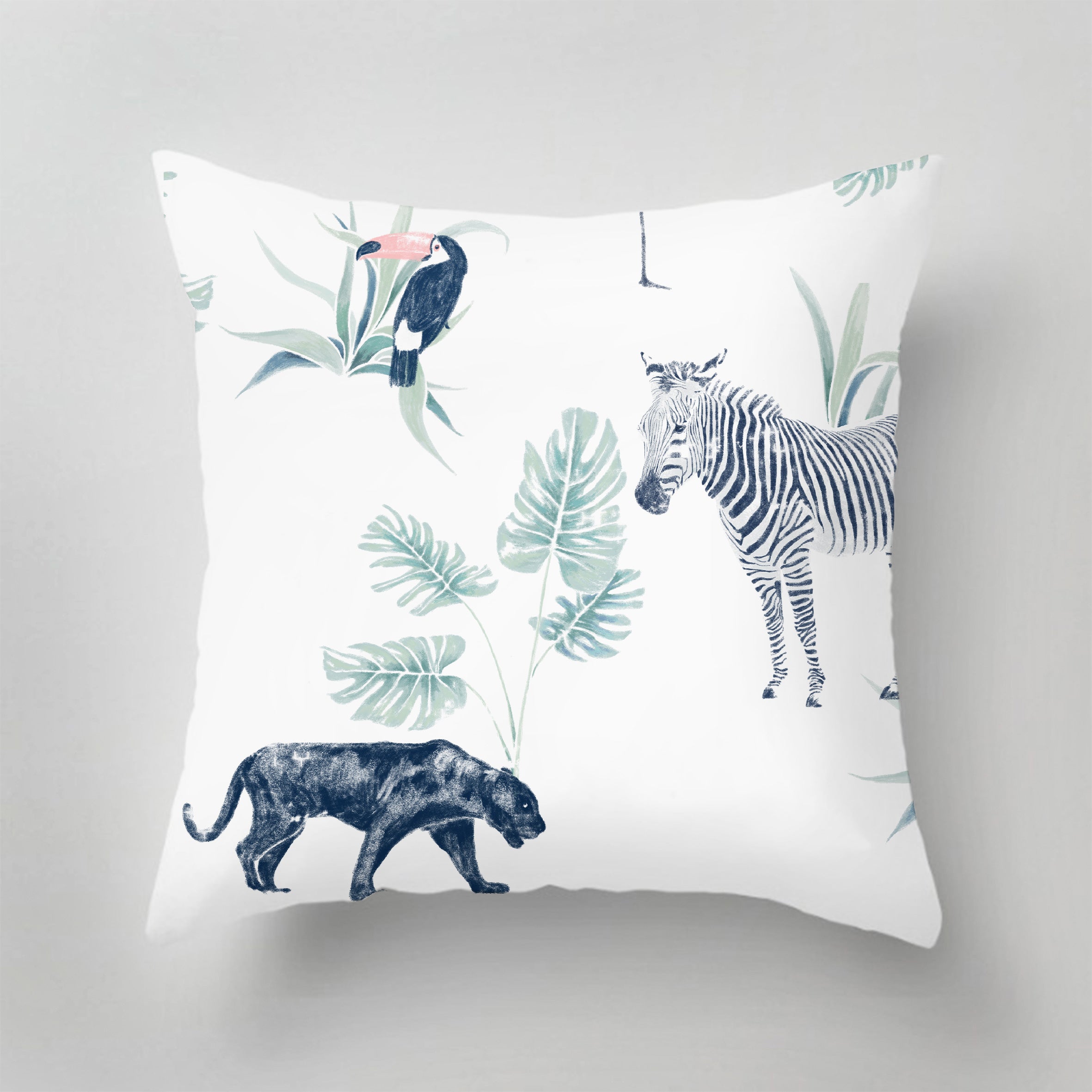 Stylish Safari Print Indoor Pillows - Soft & Comfortable Decorative Throw Cushions for Sofa, Bed, and Living Room - Perfect for Home Decor, Cozy Reading Nook, and Lounge Relaxation